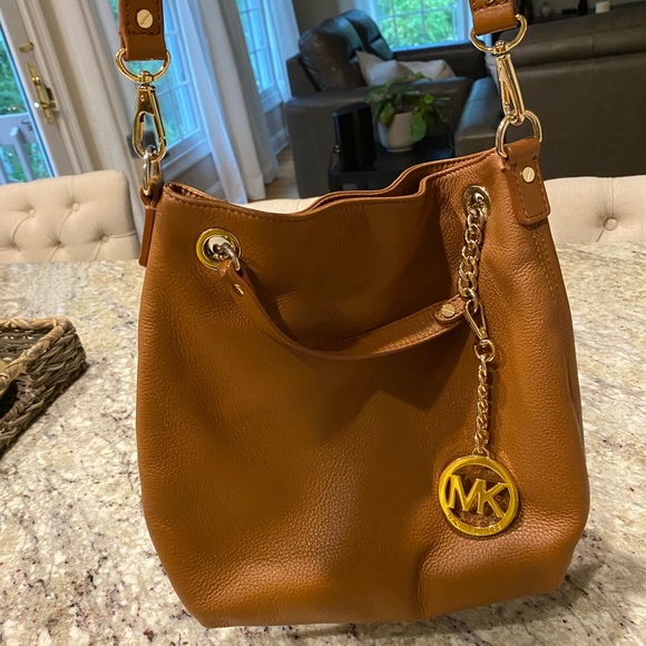 Michael Kors Leather Crossbody Purse - Picture 2 of 4